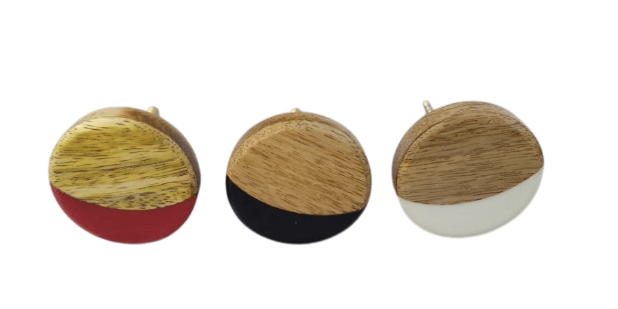 IRON & WOOD KNOB (POLISH & COLOR)